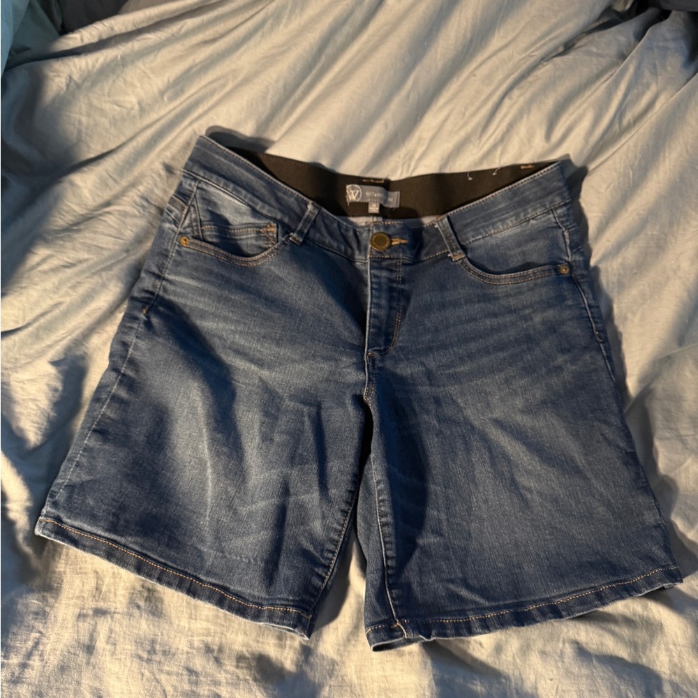 Wit & Wisdom absolution Blue Jean Shorts